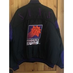 90s Phoenix Suns NBA Basketball Jacket Mens Size L